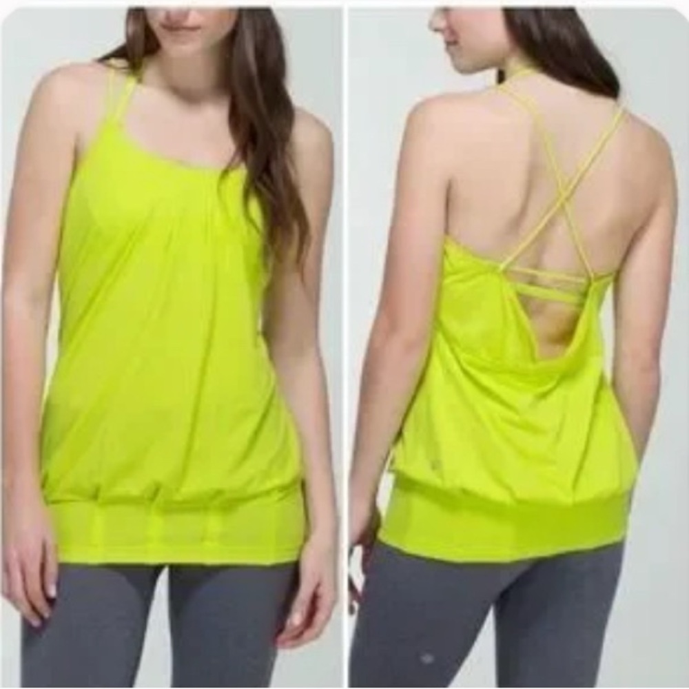 lululemon athletica Neon Tank Top
